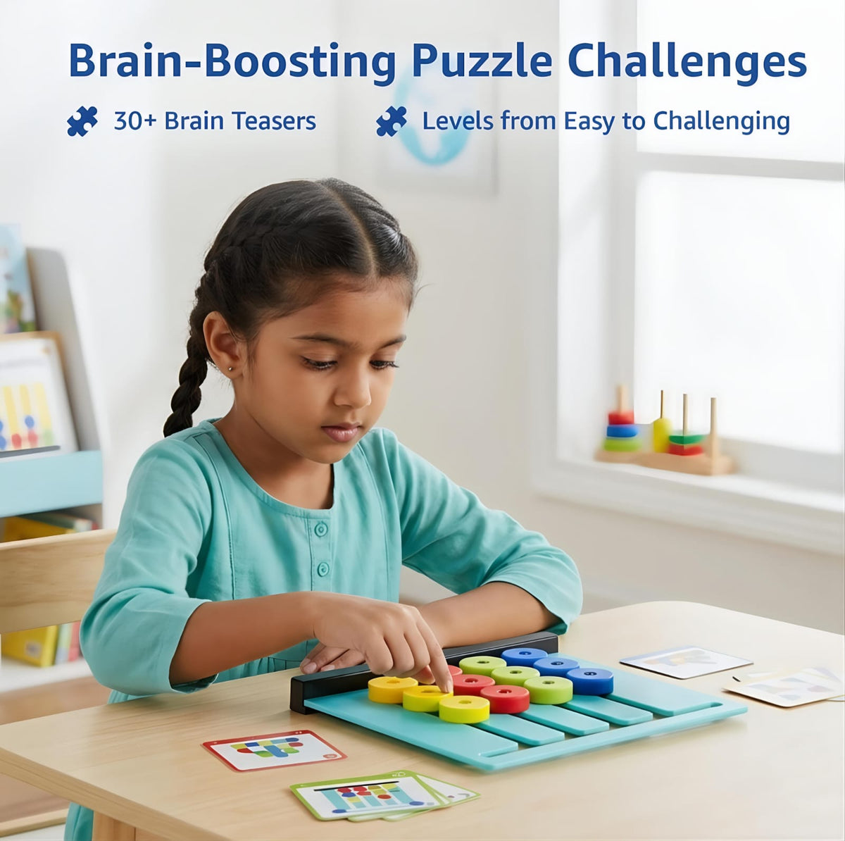 Logic Slider Puzzle Game for Kids