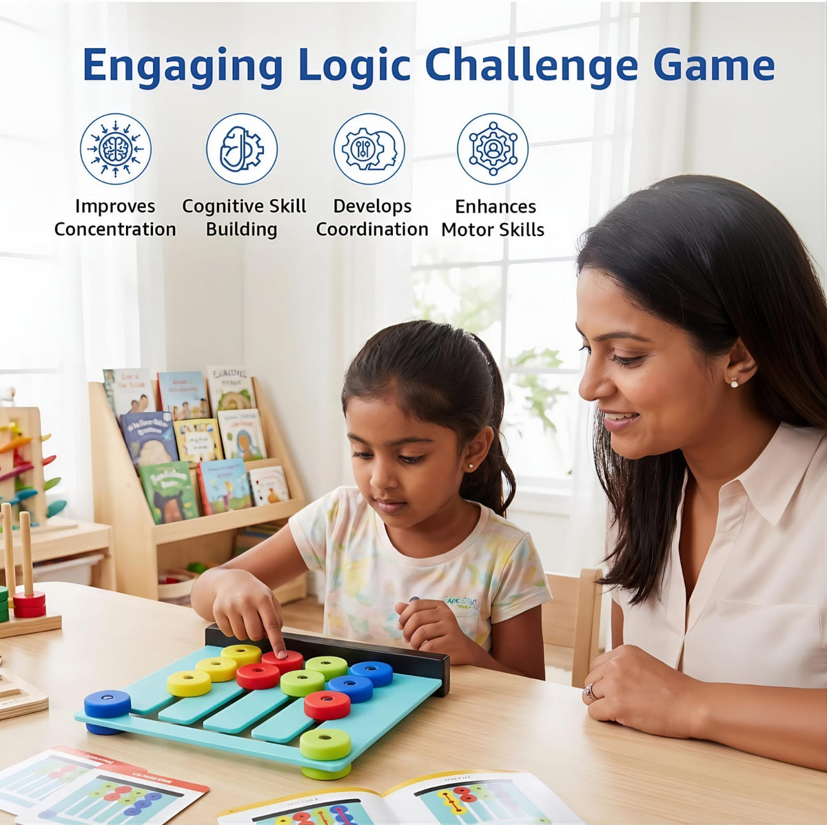 Logic Slider Puzzle Game for Kids