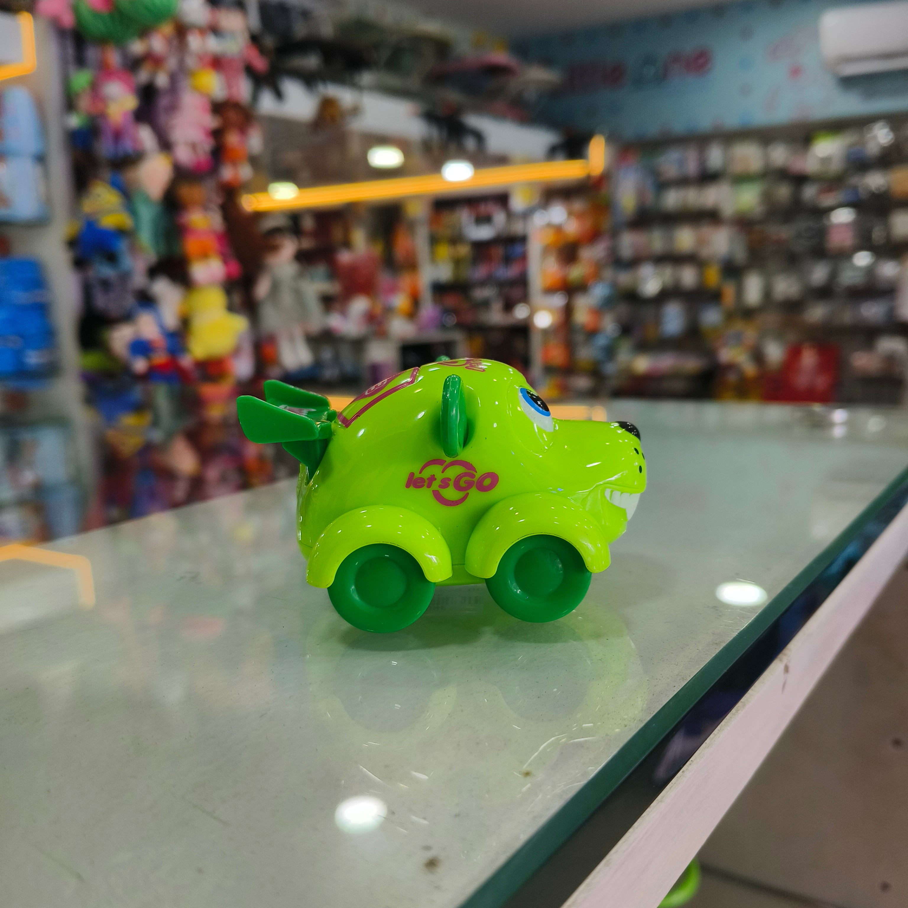 Let's Go Doggy-Car Wind-Up Racer