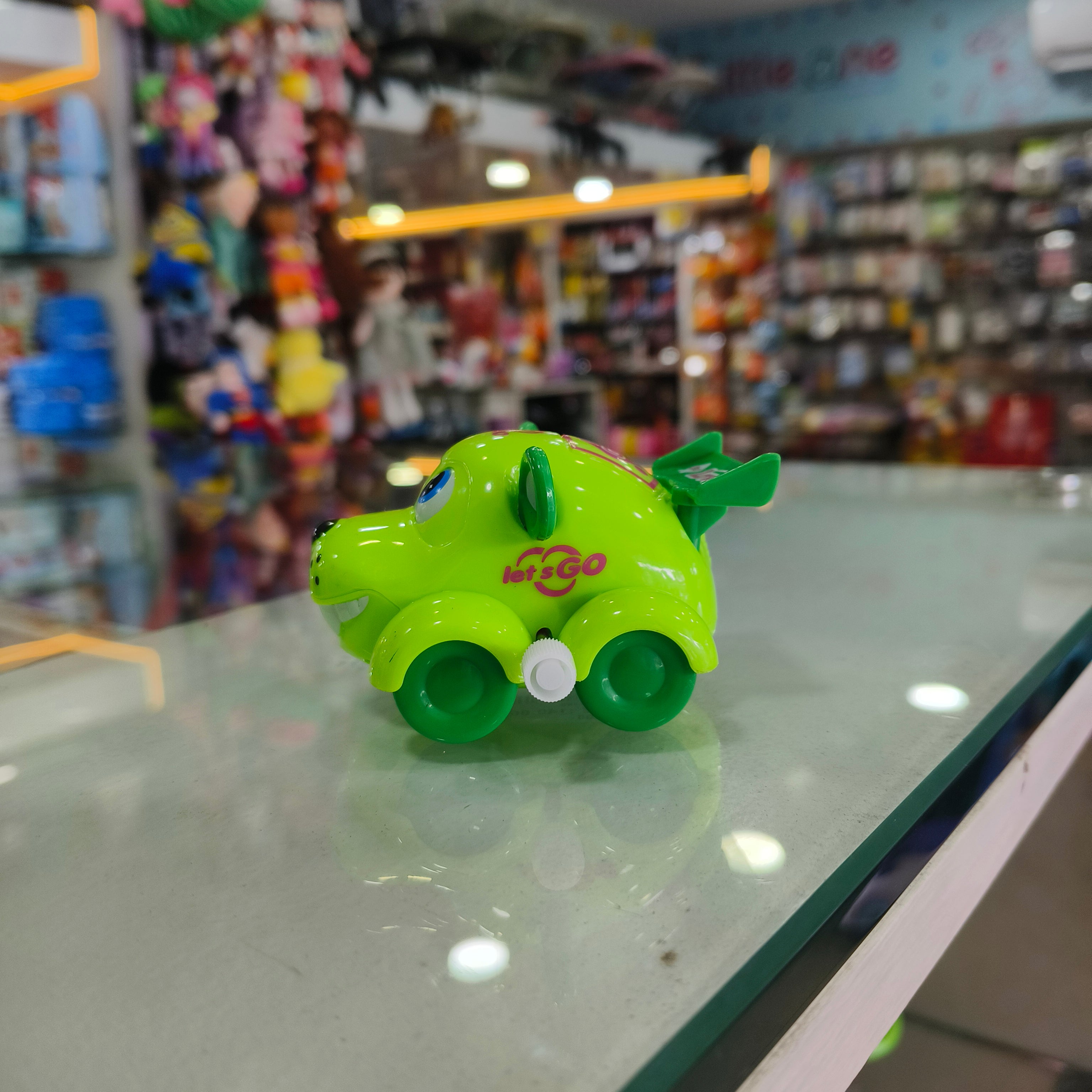 Let's Go Doggy-Car Wind-Up Racer