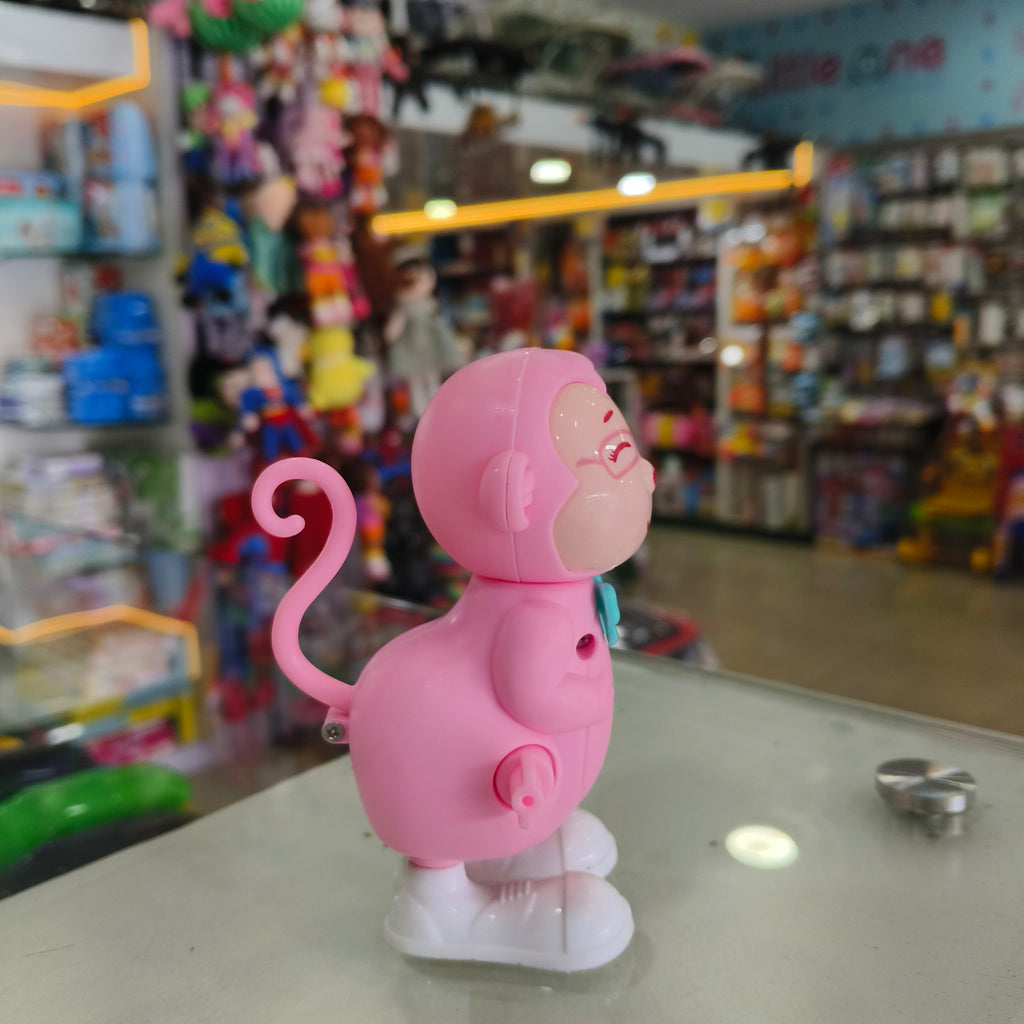 Glasses Monkey Waddling Wind-Up Toy
