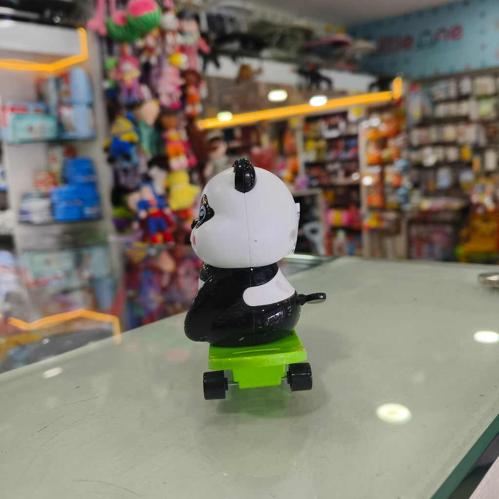 Skater Panda Skateboard Wind-Up Toy