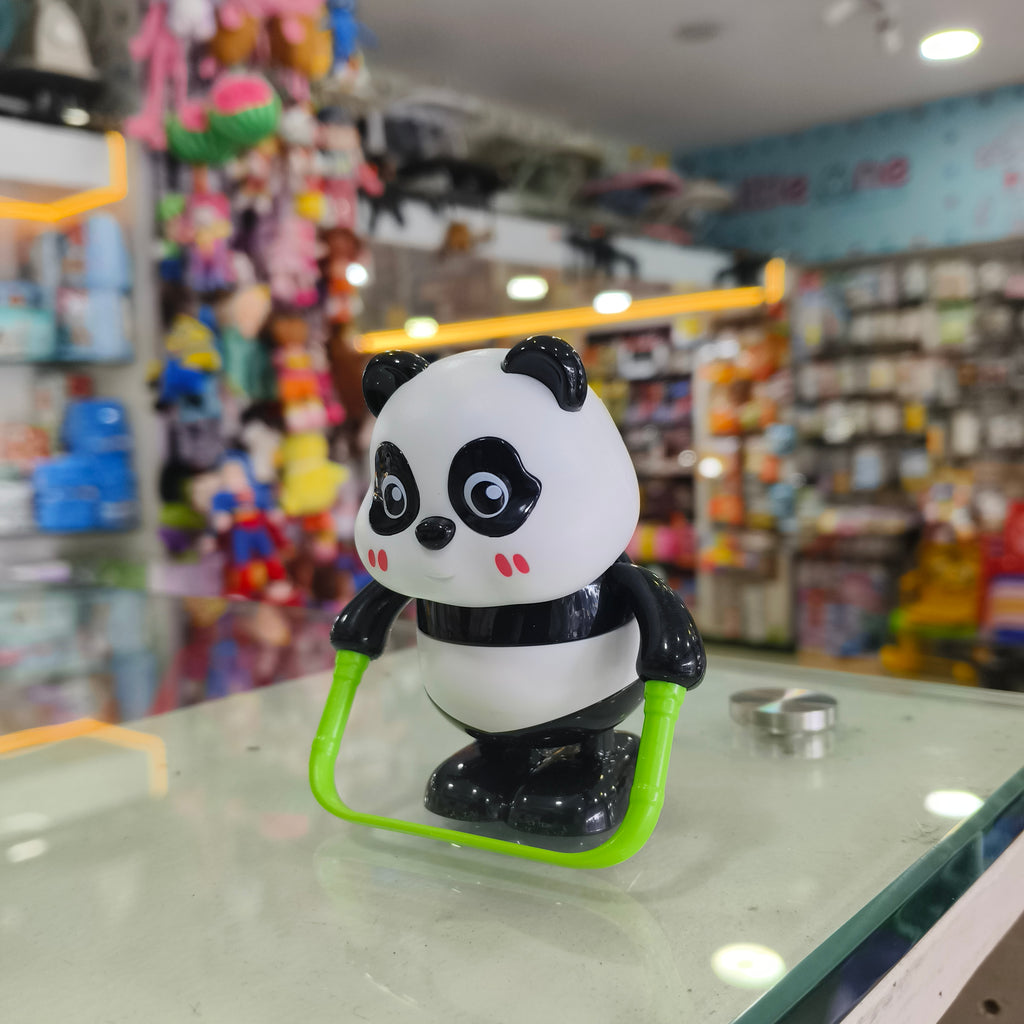 Hula Hoop Balancing Panda Wind-Up Toy
