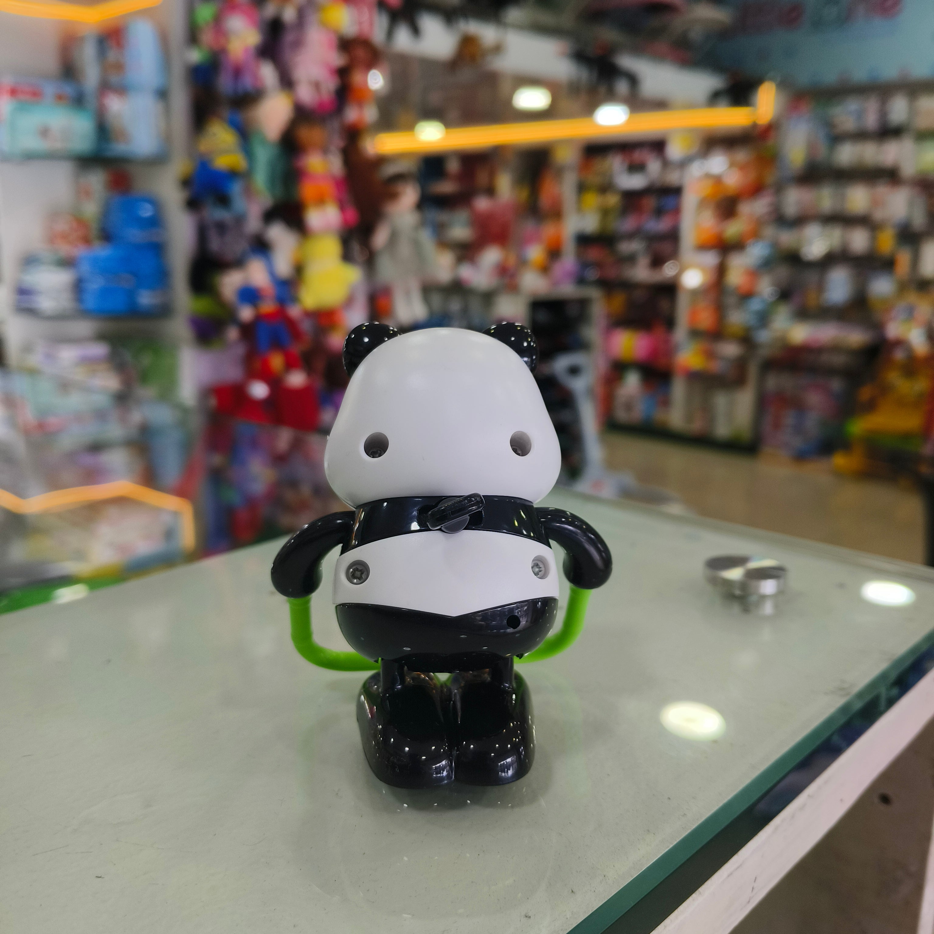 Hula Hoop Balancing Panda Wind-Up Toy
